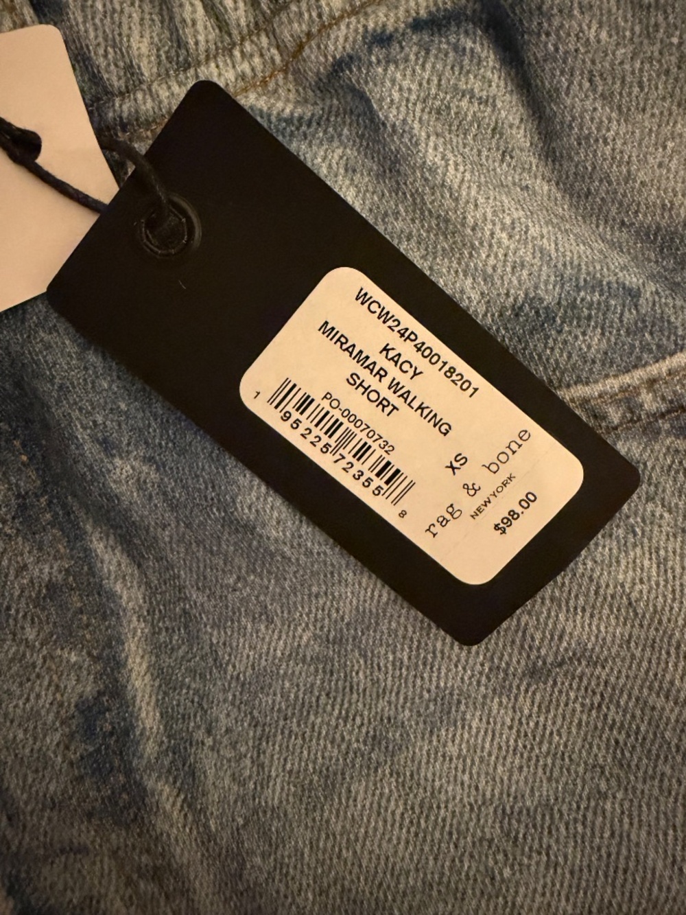 NWT Rag & Bone Miramar Walking Short in Kacy size XS - Picture 9 of 9